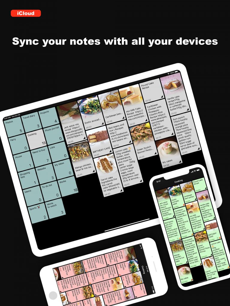 YepNoteS iPad note application iOS