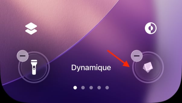 note rapide iPhone