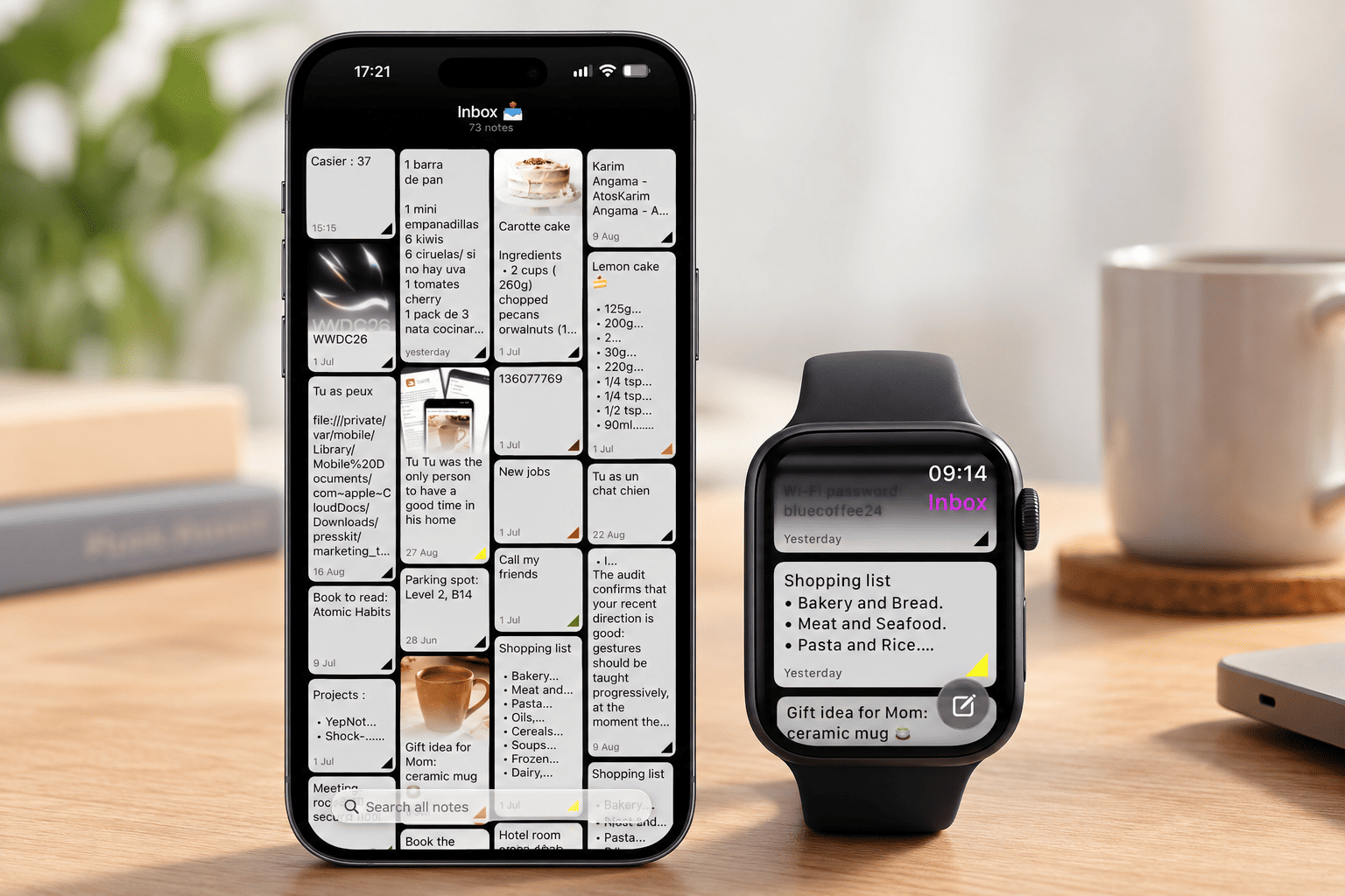 YepNoteS 2.8.15 : des notes plus fiables au quotidien